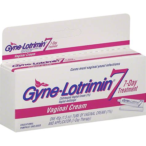 Gyne-Lotrimin Clotrimazole 3-Day Vaginal Cream, 0.74 Oz. (3.9) 3.9 stars out of 17 reviews 17 reviews. USD Now $8.89. was $11.22 $11.22. Price when purchased online. . Gyne lotrimin